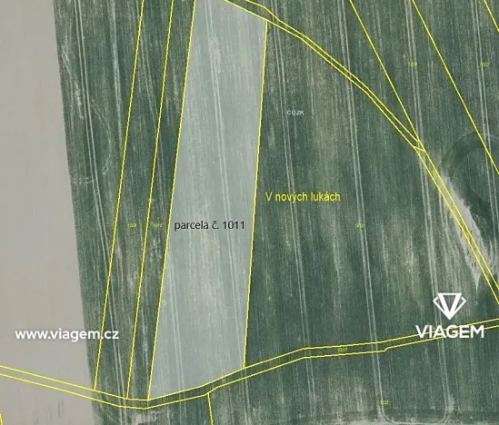 Prodej podílu pole, Červené Janovice, 670 m2