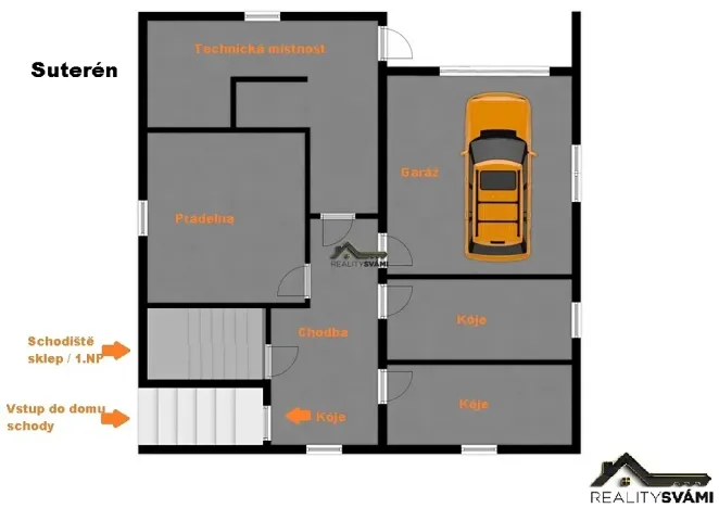 Prodej rodinného domu, Hnojník, 499 m2