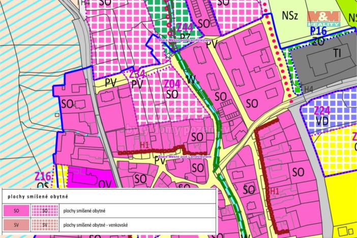 Prodej pozemku pro bydlení, Staré Město pod Landštejnem, 1025 m2