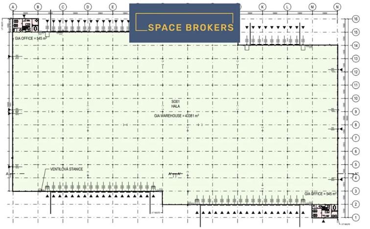 Pronájem skladu, Lužec nad Vltavou, 11932 m2