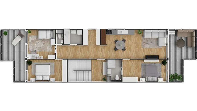 Prodej bytu 4+kk, Čebín, 130 m2