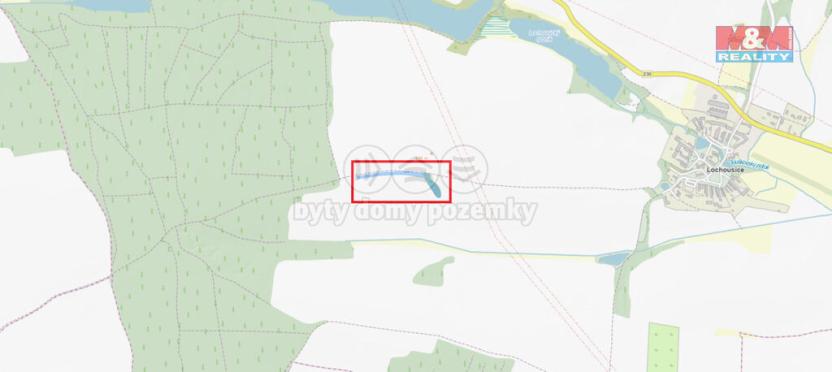 Prodej louky, Lochousice, 6482 m2