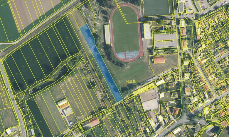 Prodej podílu pole, Hulín, 859 m2