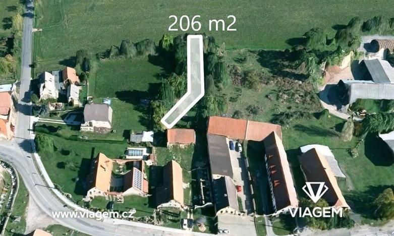 Prodej podílu zahrady, Vračovice-Orlov, 103 m2