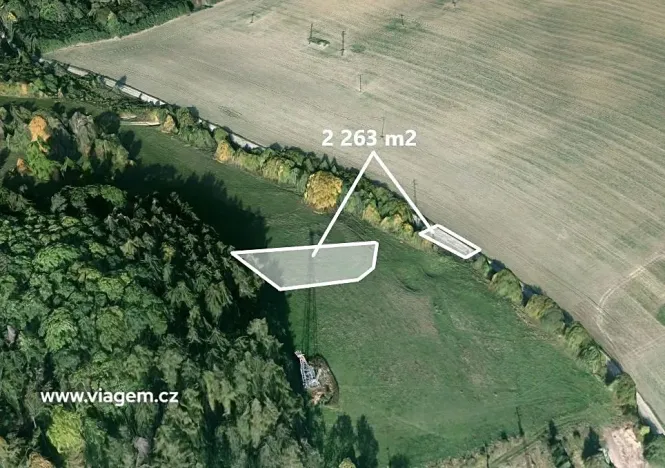 Prodej podílu lesa, Řetová, 754 m2