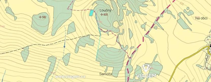 Prodej pole, Verneřice, 2165 m2