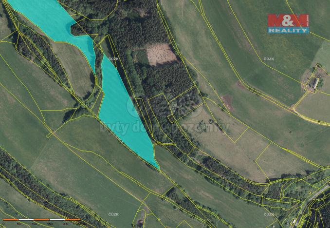 Prodej louky, Stárkov - Bystré, 121606 m2