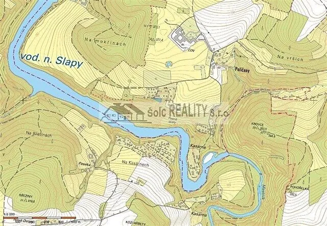 Prodej pozemku, Křečovice, 1202 m2