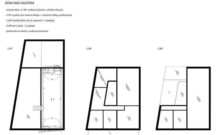 Prodej komerčního pozemku, Velké Pavlovice, Trávníky, 1840 m2