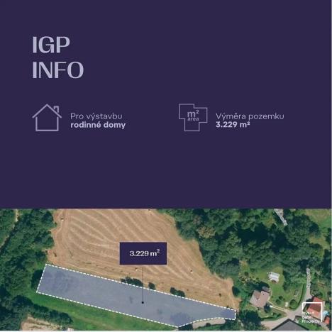 Prodej pozemku pro bydlení, Staré Hodějovice, U Veselských, 3229 m2