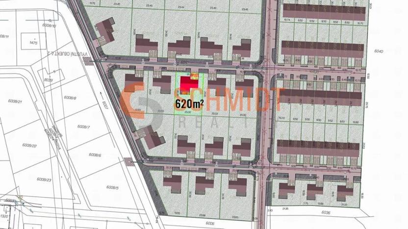 Prodej pozemku pro bydlení, Březí, Bezová, 620 m2