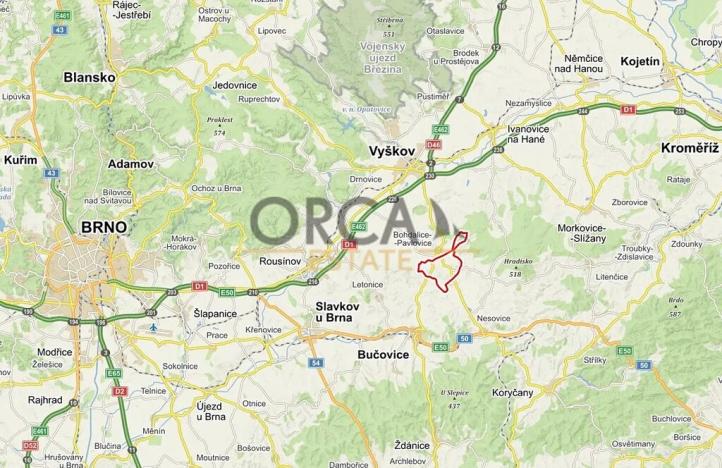 Prodej pole, Kozlany, 1091 m2