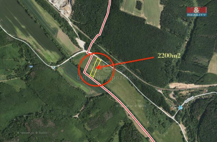 Prodej louky, Střelice, 3211 m2