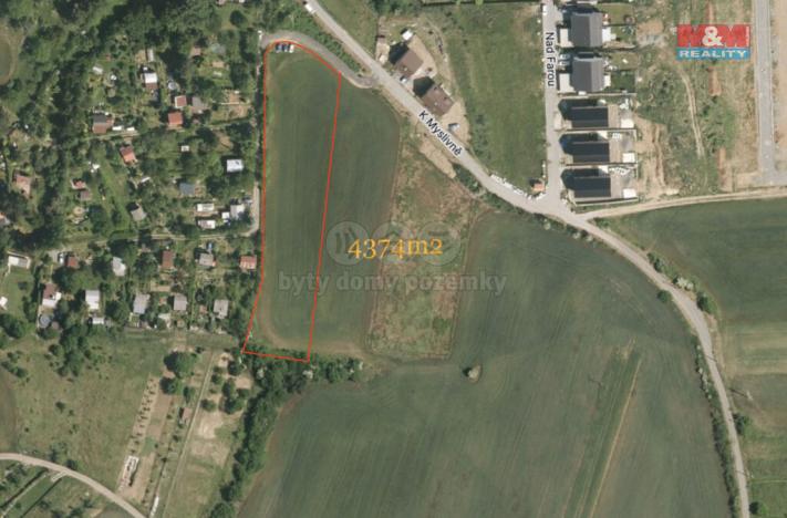 Prodej zahrady, Střelice, 4374 m2