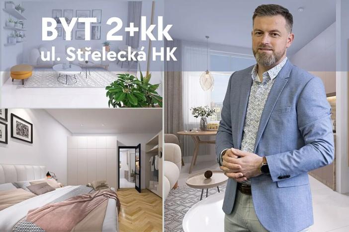 Prodej bytu 2+kk, Hradec Králové, Střelecká, 51 m2