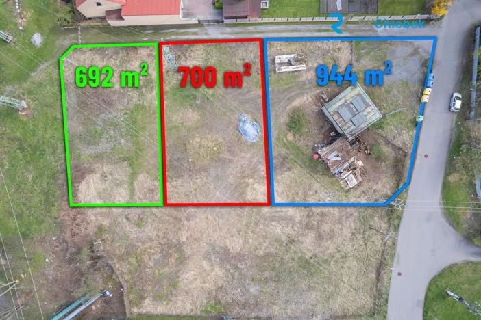 Prodej komerčního pozemku, Frýdek-Místek, Hálkova, 700 m2