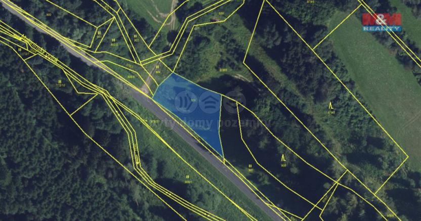 Prodej pole, Bělá u Jevíčka, 1278 m2