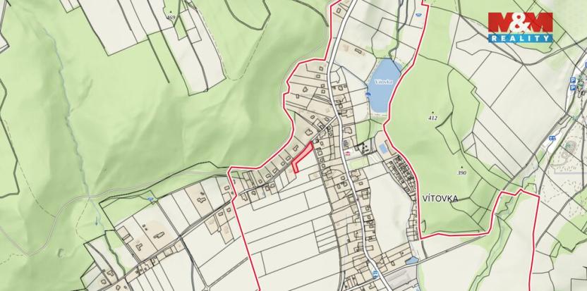 Prodej pole, Odry, 2113 m2