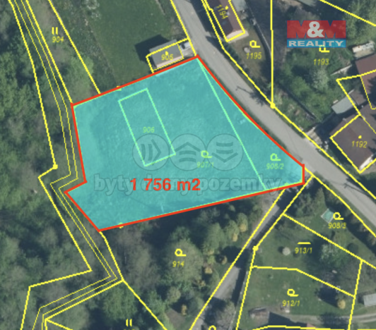 Prodej pozemku pro bydlení, Bohumín - Skřečoň, 1756 m2