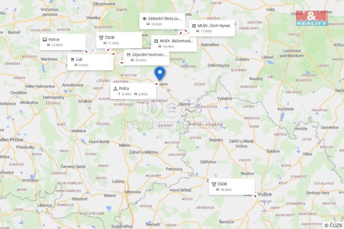 Prodej rodinného domu, Neustupov, 450 m2