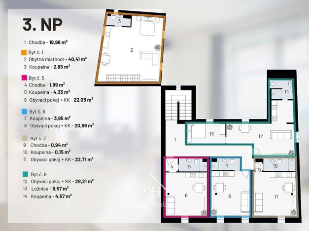 Prodej činžovního domu, Kladno, T. G. Masaryka, 935 m2