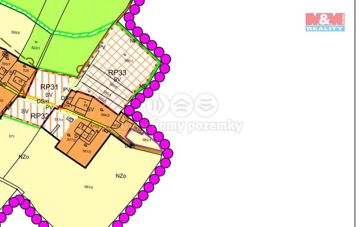 Prodej louky, Hynčina, 922 m2