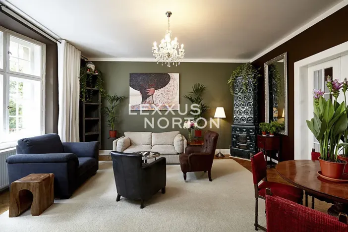 Pronájem bytu 3+1, Praha - Nové Město, Na hrobci, 97 m2