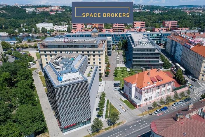 Pronájem kanceláře, Praha - Holešovice, Jankovcova, 560 m2