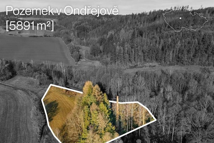 Prodej pozemku pro bydlení, Ondřejov, Družstevní, 5891 m2