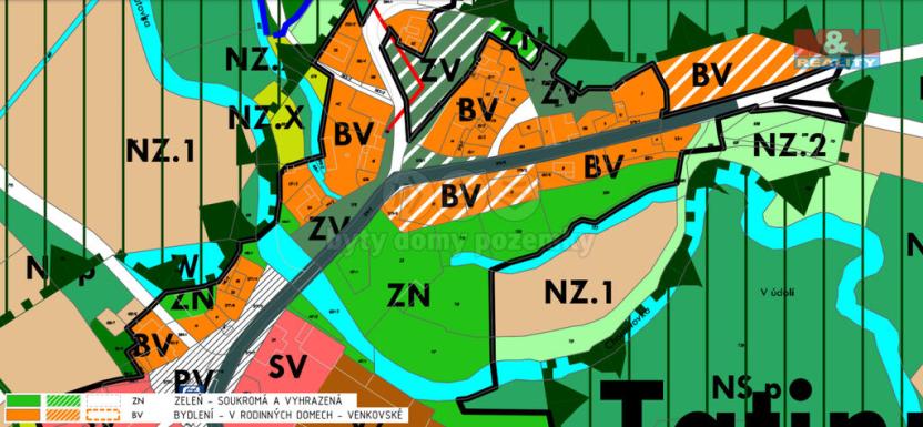 Prodej pozemku pro bydlení, Bitozeves - Tatinná, 508 m2