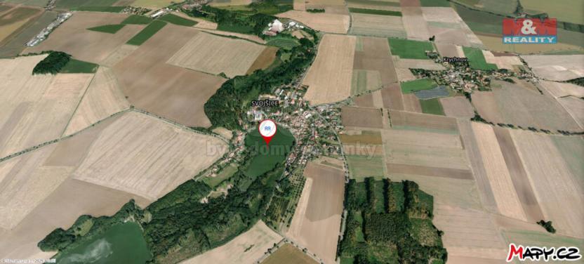 Prodej rybníku, Svojšice, 70738 m2