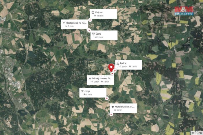 Prodej pozemku pro bydlení, Radenín, 3885 m2