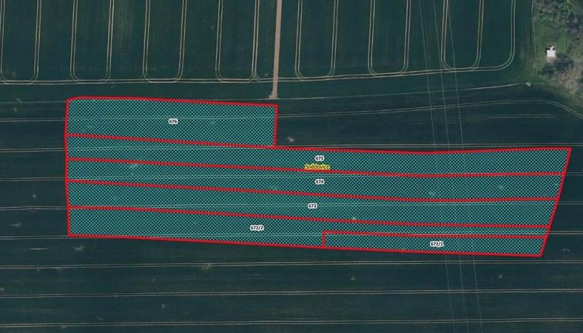 Prodej pole, Snědovice, 5445 m2