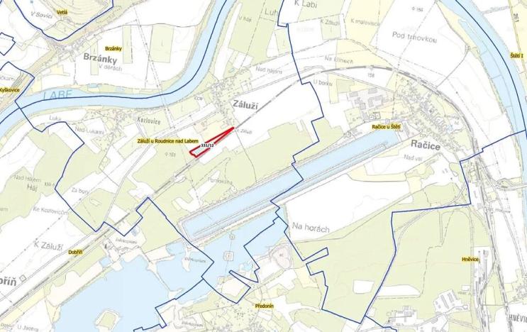 Prodej pozemku, Záluží, 20493 m2