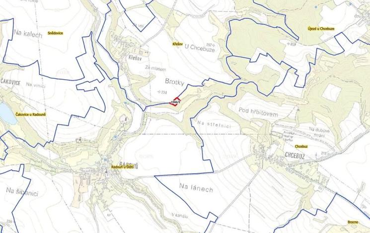 Prodej podílu pole, Račice, 4998 m2
