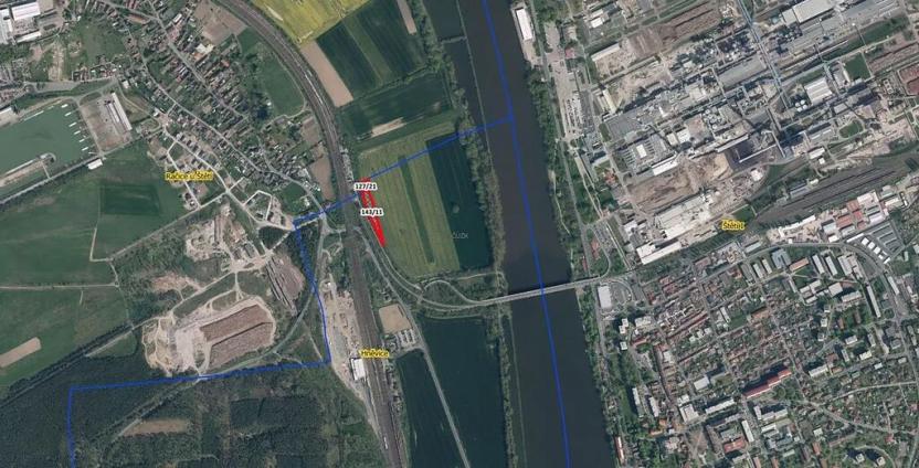 Prodej pozemku, Štětí, 2677 m2