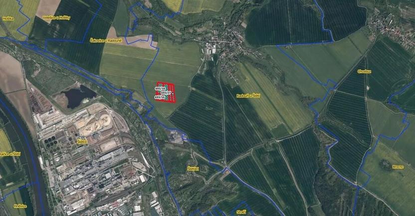 Prodej podílu pole, Štětí, 15638 m2