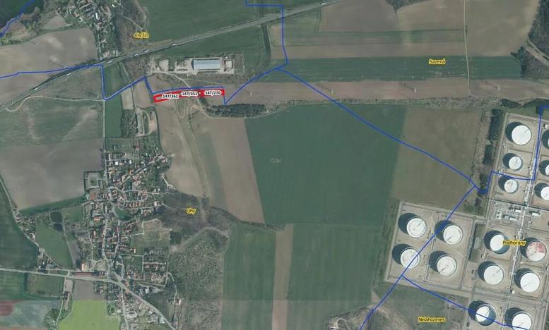 Prodej pole, Uhy, 5708 m2