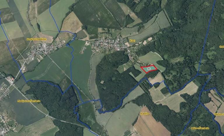 Prodej pole, Řídeč, 17974 m2