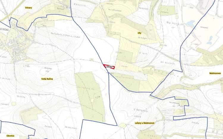 Prodej pole, Uhy, 4613 m2