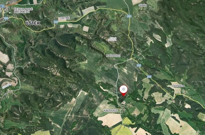 Prodej pole, Úštěk, 74838 m2