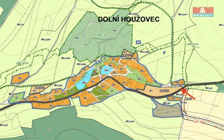 Prodej pozemku, Ústí nad Orlicí - Dolní Houžovec, 387 m2