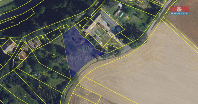 Prodej pozemku, Hradec nad Svitavou, 1989 m2