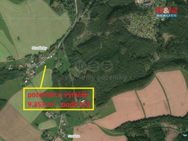 Prodej louky, Hronov - Zbečník, 21280 m2