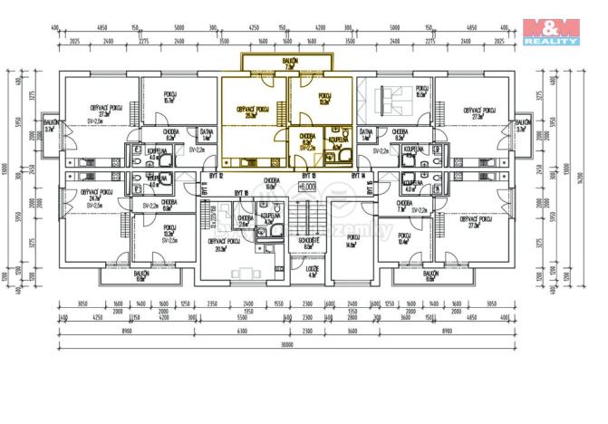 Prodej bytu 3+kk, Žleby, Polní, 79 m2