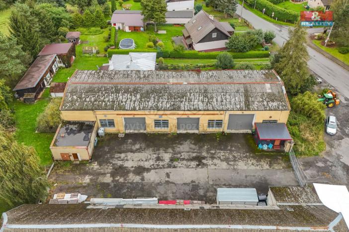 Pronájem skladu, Planá, Karlín, 200 m2