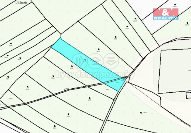 Prodej komerčního pozemku, Kutná Hora - Kaňk, 1275 m2
