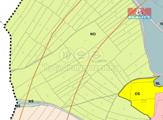 Prodej komerčního pozemku, Kutná Hora - Kaňk, 1275 m2