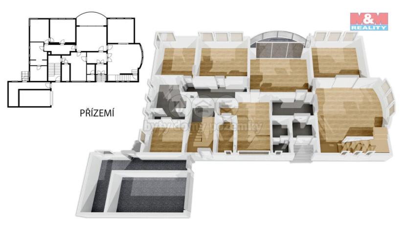 Prodej rodinného domu, Hořice, Janákova, 705 m2
