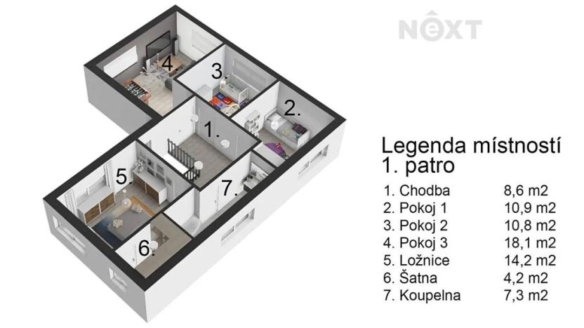 Prodej rodinného domu, Drnholec, 157 m2